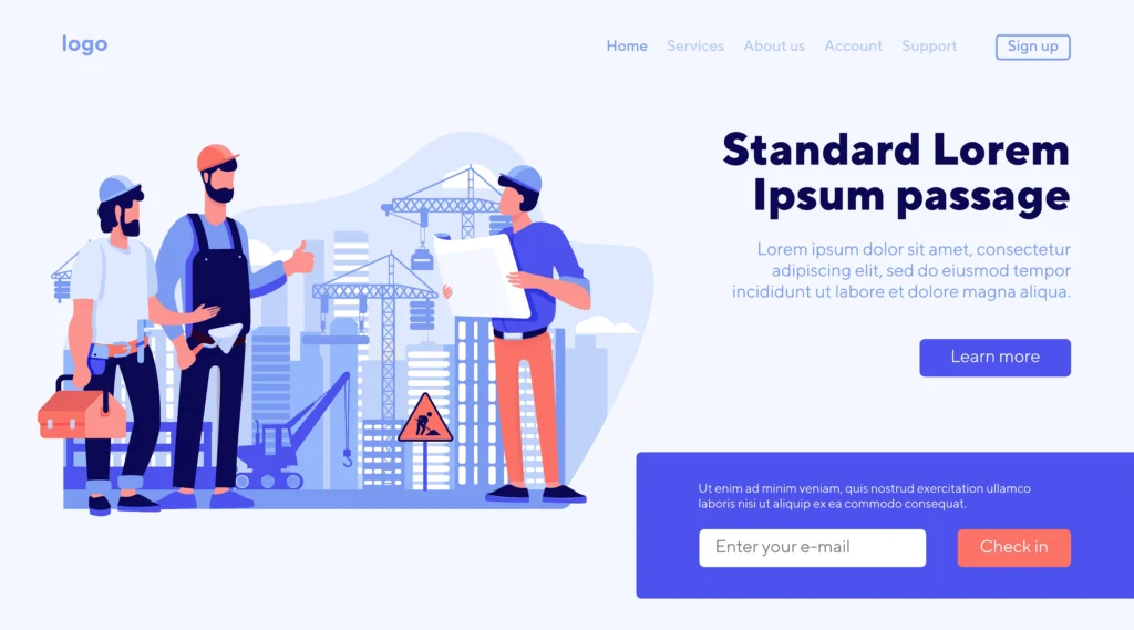Architecture website development cost