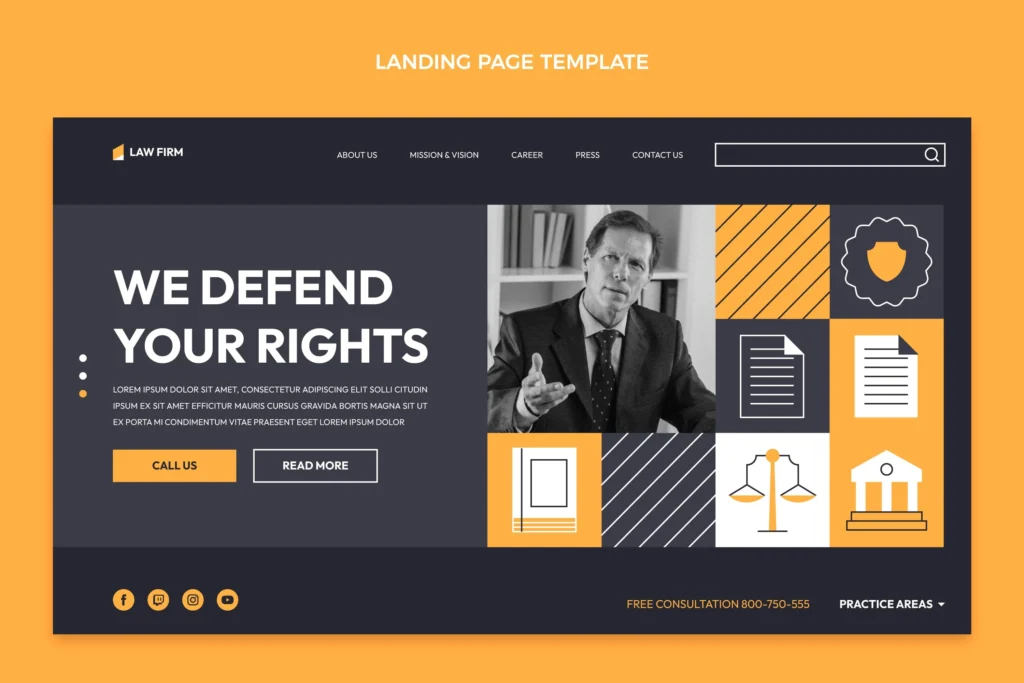 Legal Firms website development cost